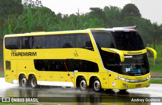 Viação Itapemirim 17027 na cidade de Ribeirão Vermelho, Minas Gerais, Brasil, por Andrey Gustavo. Número da foto: #8556385.