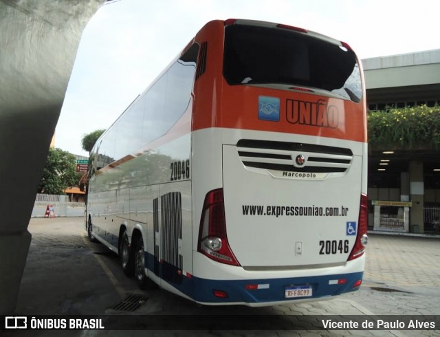 Expresso União 20046 na cidade de Belo Horizonte, Minas Gerais, Brasil, por Vicente de Paulo Alves. Número da foto: #8556465.
