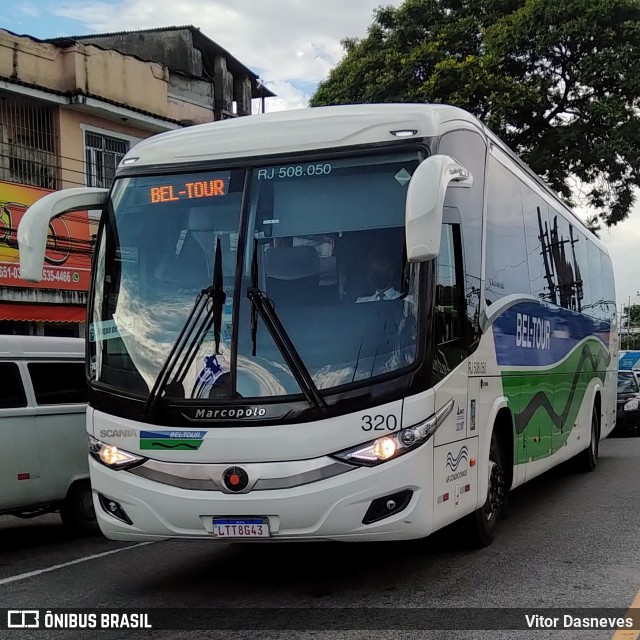 Bel-Tour Transportes e Turismo RJ 508.050 na cidade de Duque de Caxias, Rio de Janeiro, Brasil, por Vitor Dasneves. ID da foto: 8558721.