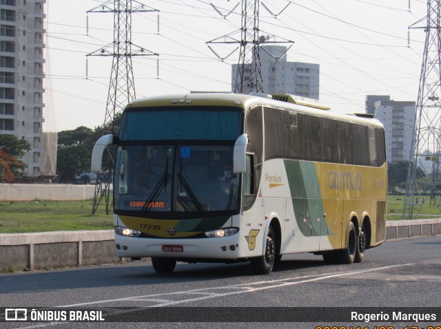 Empresa Gontijo de Transportes 17235 na cidade de São José dos Campos, São Paulo, Brasil, por Rogerio Marques. ID da foto: 8555553.