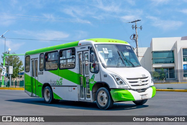 TuzoBus 133 na cidade de Pachuca de Soto, Hidalgo, México, por Omar Ramírez Thor2102. ID da foto: 8557456.