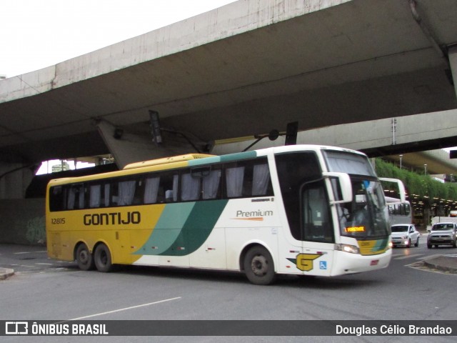 Empresa Gontijo de Transportes 12815 na cidade de Belo Horizonte, Minas Gerais, Brasil, por Douglas Célio Brandao. ID da foto: 8557034.