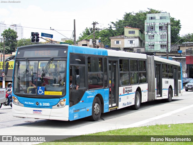 Viação Paratodos > São Jorge > Metropolitana São Paulo > Mobibrasil 6 3099 na cidade de São Paulo, São Paulo, Brasil, por Bruno Nascimento. Número da foto: #8558155.