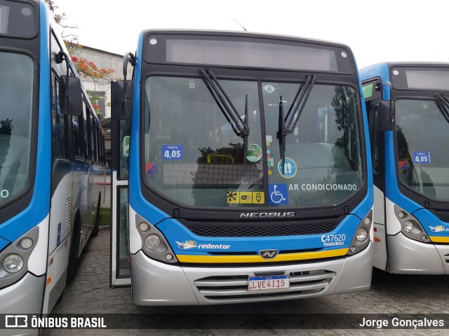 Viação Redentor C47620 na cidade de Rio de Janeiro, Rio de Janeiro, Brasil, por Jorge Gonçalves. ID da foto: 8555745.