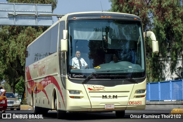 TNS - Transportes Norte de Sonora 06481 na cidade de Gustavo A. Madero, Ciudad de México, México, por Omar Ramírez Thor2102. Número da foto: #8558128.