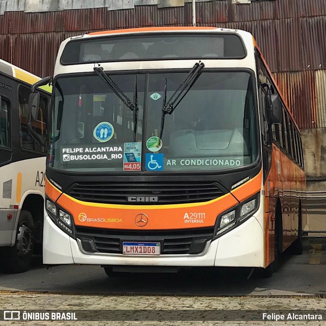 Empresa de Transportes Braso Lisboa A29111 na cidade de Rio de Janeiro, Rio de Janeiro, Brasil, por Felipe Alcantara. ID da foto: 8558655.