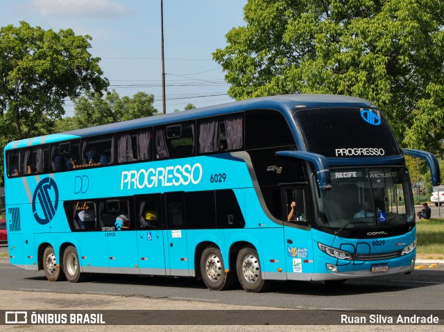 Auto Viação Progresso 6029 na cidade de Teresina, Piauí, Brasil, por Ruan Silva Andrade. ID da foto: 8556572.