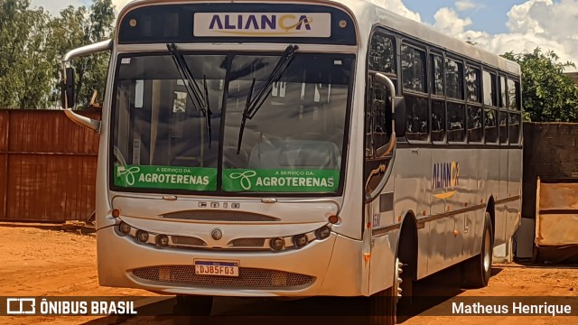 Aliança Transportes 1530 na cidade de Deodápolis, Mato Grosso do Sul, Brasil, por Matheus Henrique. ID da foto: 8557018.