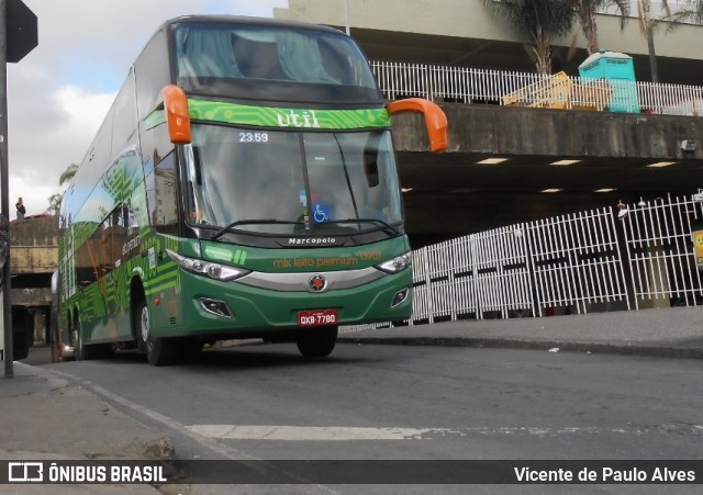 UTIL - União Transporte Interestadual de Luxo 13907 na cidade de Belo Horizonte, Minas Gerais, Brasil, por Vicente de Paulo Alves. ID da foto: 8556410.