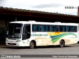 Viação Cidade Sol 4580 na cidade de Vitória da Conquista, Bahia, Brasil, por Felipe Pessoa de Albuquerque. Número da foto: #:id.
