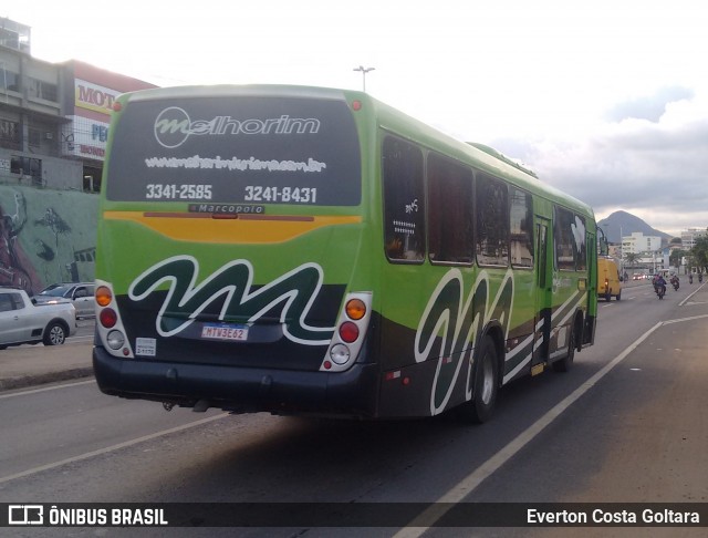 Melhorim Turismo 4060 na cidade de Cariacica, Espírito Santo, Brasil, por Everton Costa Goltara. ID da foto: 8559865.