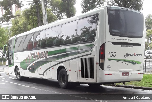 Viação Graciosa 133 na cidade de Curitiba, Paraná, Brasil, por Amauri Caetano. ID da foto: 8561207.