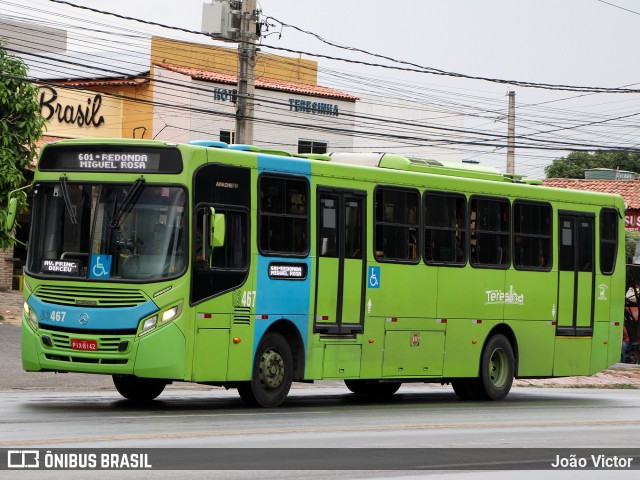 Taguatur - Taguatinga Transporte e Turismo 03467 na cidade de Teresina, Piauí, Brasil, por João Victor. ID da foto: 8561578.