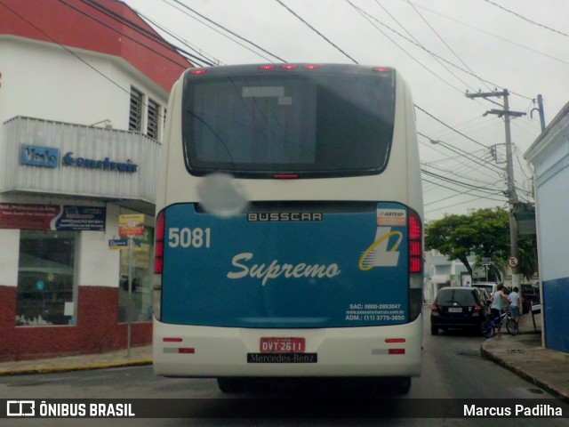 Litorânea Transportes Coletivos 5081 na cidade de Cruzeiro, São Paulo, Brasil, por Marcus Padilha. ID da foto: 8560362.