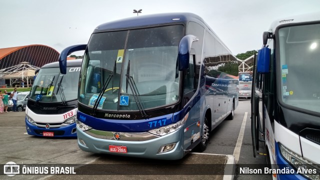MM Turismo 7717 na cidade de Aparecida, São Paulo, Brasil, por Nilson Brandão Alves. Número da foto: #8559982.