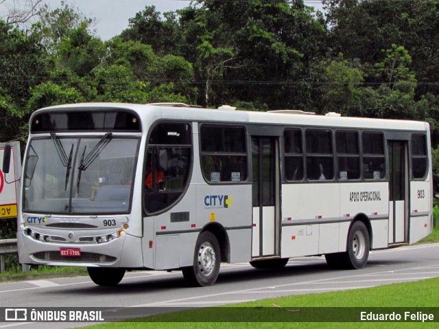 City Transporte Urbano Intermodal - Guarujá 903 na cidade de Bertioga, São Paulo, Brasil, por Eduardo Felipe. ID da foto: 8559724.