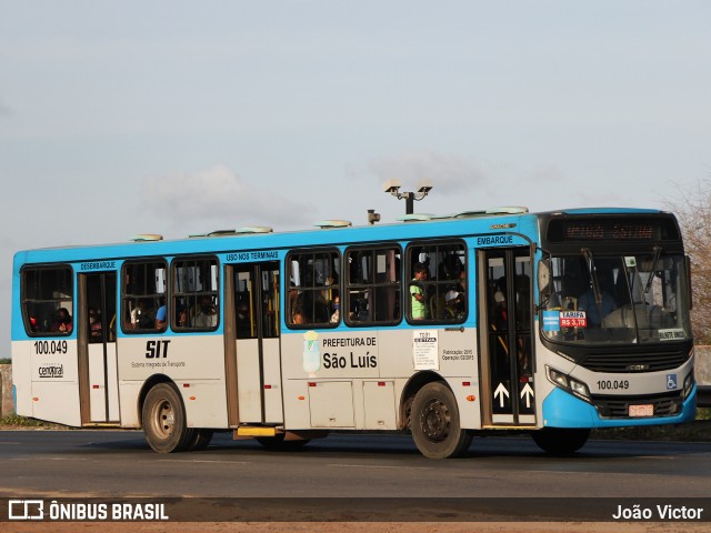 Viação Estrela Eireli 100.049 na cidade de São Luís, Maranhão, Brasil, por João Victor. ID da foto: 8561440.