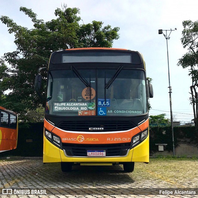 Empresa de Transportes Braso Lisboa RJ 215.017 na cidade de Rio de Janeiro, Rio de Janeiro, Brasil, por Felipe Alcantara. Número da foto: #8562109.
