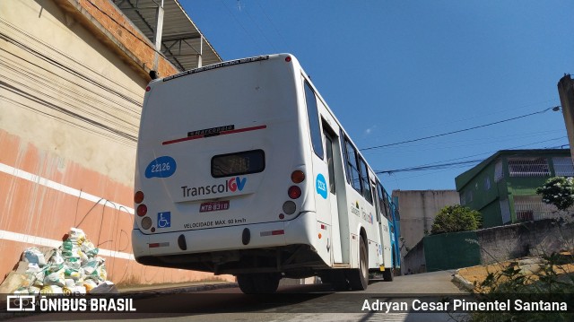 Nova Transporte 22126 na cidade de Cariacica, Espírito Santo, Brasil, por Adryan Cesar Pimentel Santana. ID da foto: 8561772.