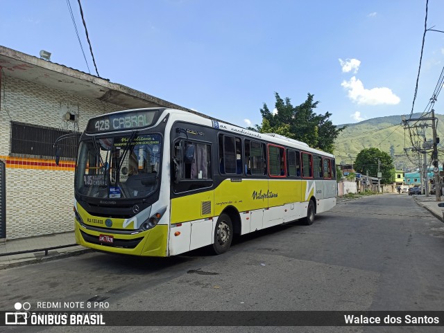 Viação Nilopolitana RJ 123.033 na cidade de Nova Iguaçu, Rio de Janeiro, Brasil, por Walace dos Santos. Número da foto: #8561893.