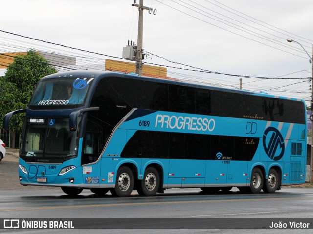 Auto Viação Progresso 6189 na cidade de Teresina, Piauí, Brasil, por João Victor. ID da foto: 8561045.