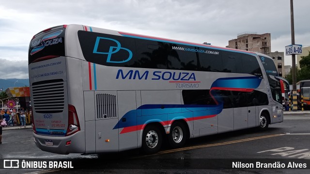 Auto Viação MM Souza Turismo 16021 na cidade de Aparecida, São Paulo, Brasil, por Nilson Brandão Alves. Número da foto: #8559984.