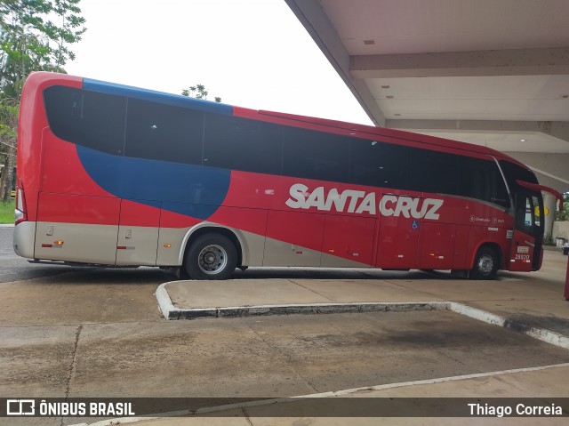 Viação Santa Cruz 28920 na cidade de Catanduva, São Paulo, Brasil, por Thiago Correia. Número da foto: #8559163.