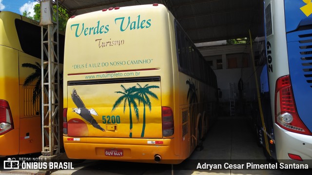 Viação Verdes Vales 5200 na cidade de Cariacica, Espírito Santo, Brasil, por Adryan Cesar Pimentel Santana. Número da foto: #8561736.