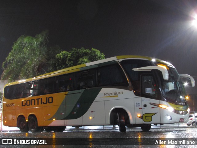 Empresa Gontijo de Transportes 19555 na cidade de Uberaba, Minas Gerais, Brasil, por Allen Maximiliano. Número da foto: #8562158.