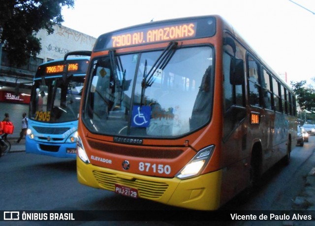 Transmoreira 87150 na cidade de Belo Horizonte, Minas Gerais, Brasil, por Vicente de Paulo Alves. ID da foto: 8563822.