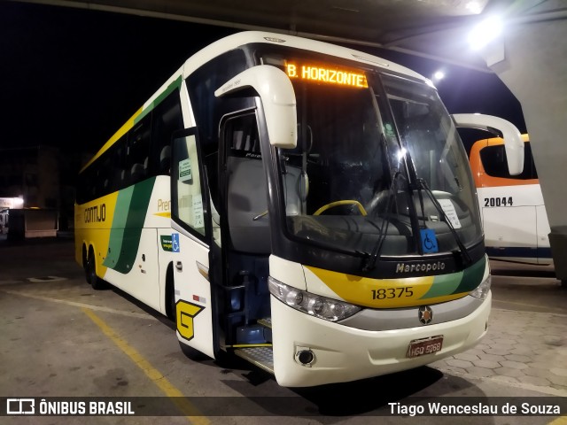 Empresa Gontijo de Transportes 18375 na cidade de Belo Horizonte, Minas Gerais, Brasil, por Tiago Wenceslau de Souza. ID da foto: 8563657.