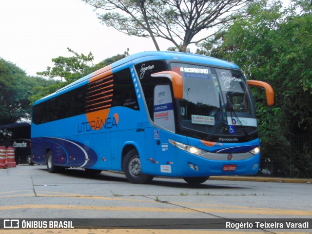 Litorânea Transportes Coletivos 5983 na cidade de São Paulo, São Paulo, Brasil, por Rogério Teixeira Varadi. Número da foto: #8563672.