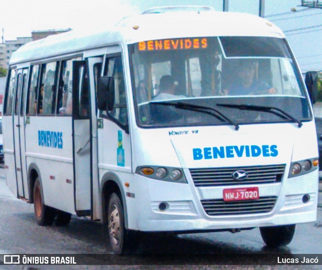 Ônibus Particulares NWJ7020 na cidade de Ananindeua, Pará, Brasil, por Lucas Jacó. Número da foto: #8564015.