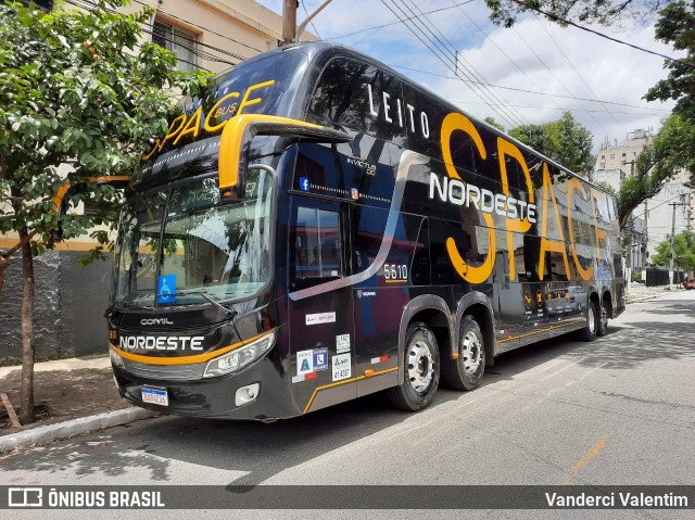 Expresso Nordeste 5610 na cidade de São Paulo, São Paulo, Brasil, por Vanderci Valentim. Número da foto: #8565534.