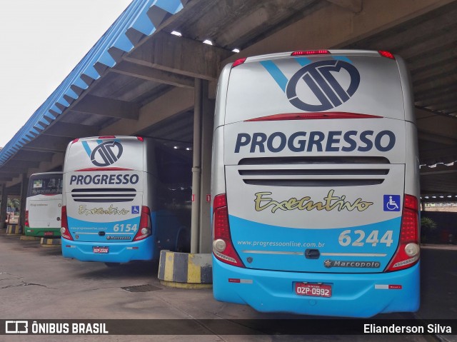 Auto Viação Progresso 6244 na cidade de Natal, Rio Grande do Norte, Brasil, por Elianderson Silva. Número da foto: #8565310.