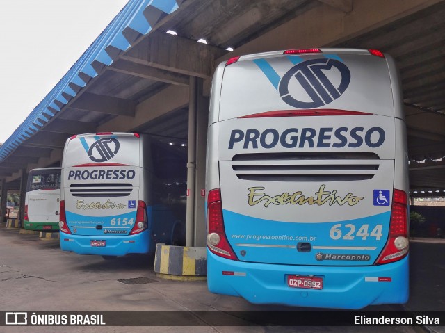 Auto Viação Progresso 6244 na cidade de Natal, Rio Grande do Norte, Brasil, por Elianderson Silva. ID da foto: 8565310.