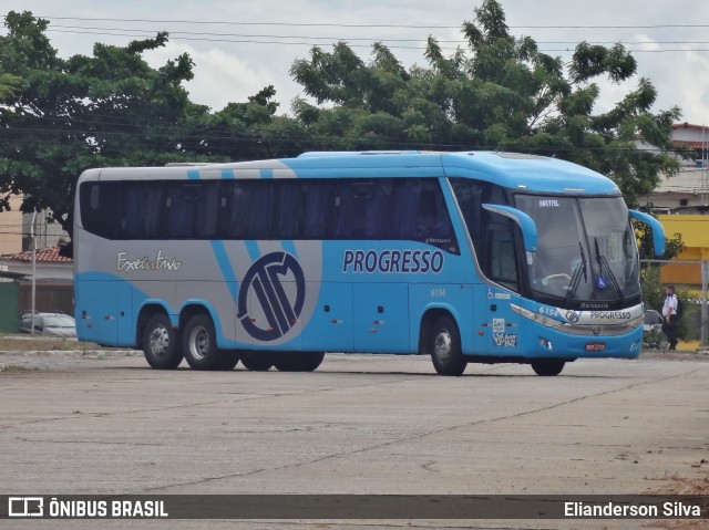 Auto Viação Progresso 6154 na cidade de Natal, Rio Grande do Norte, Brasil, por Elianderson Silva. ID da foto: 8565324.