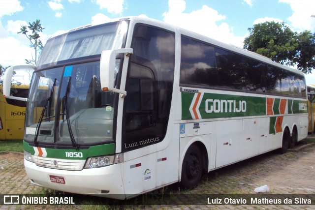 Empresa Gontijo de Transportes 11850 na cidade de Belo Horizonte, Minas Gerais, Brasil, por Luiz Otavio Matheus da Silva. ID da foto: 8563496.