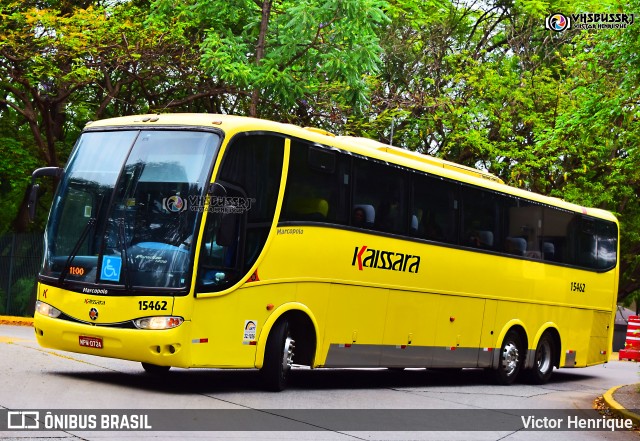 Kaissara - Viação Caiçara 15462 na cidade de São Paulo, São Paulo, Brasil, por Victor Henrique. ID da foto: 8563979.