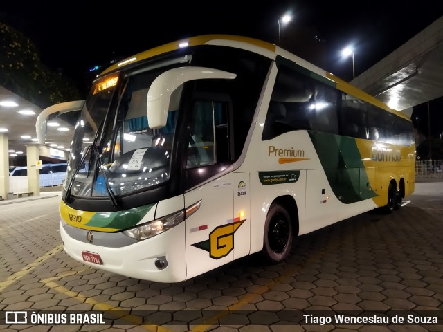Empresa Gontijo de Transportes 18310 na cidade de Belo Horizonte, Minas Gerais, Brasil, por Tiago Wenceslau de Souza. Número da foto: #8563645.