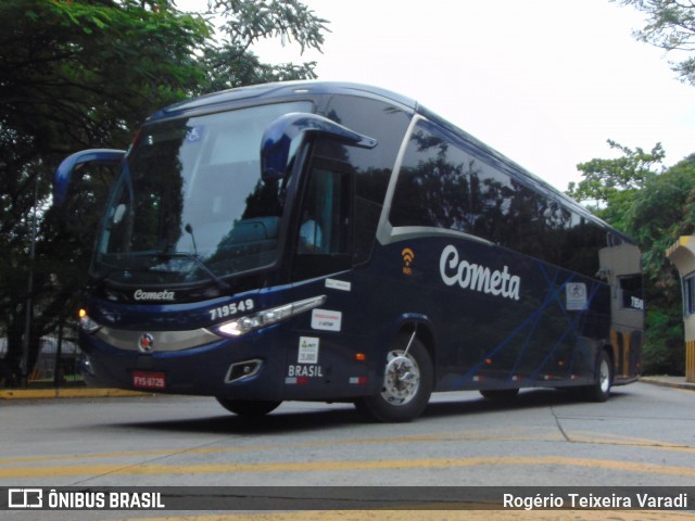 Viação Cometa 719549 na cidade de São Paulo, São Paulo, Brasil, por Rogério Teixeira Varadi. ID da foto: 8563622.