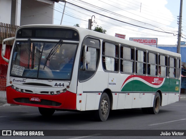 Viação Princesinha do Sertão A44 na cidade de Feira de Santana, Bahia, Brasil, por João Victor. ID da foto: 8563321.