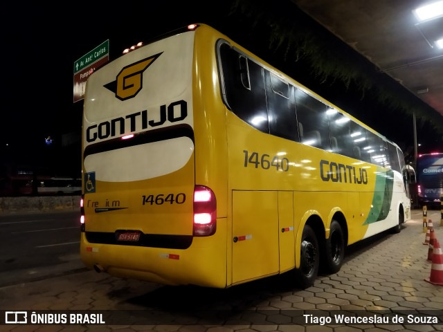 Empresa Gontijo de Transportes 14640 na cidade de Belo Horizonte, Minas Gerais, Brasil, por Tiago Wenceslau de Souza. ID da foto: 8562222.