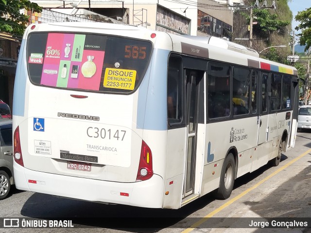 Transportes Futuro C30147 na cidade de Rio de Janeiro, Rio de Janeiro, Brasil, por Jorge Gonçalves. ID da foto: 8567722.