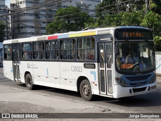 Transportes Futuro C30022 na cidade de Rio de Janeiro, Rio de Janeiro, Brasil, por Jorge Gonçalves. Número da foto: #8567752.