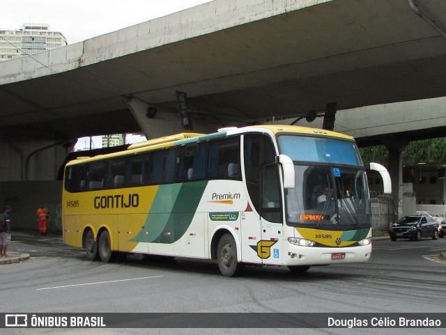 Empresa Gontijo de Transportes 14585 na cidade de Belo Horizonte, Minas Gerais, Brasil, por Douglas Célio Brandao. ID da foto: 8568276.