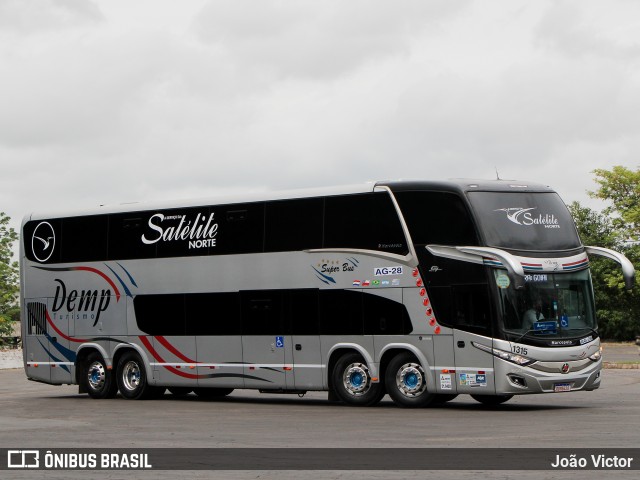 Demp Turismo 1315 na cidade de Caxias, Maranhão, Brasil, por João Victor. Número da foto: #8569079.