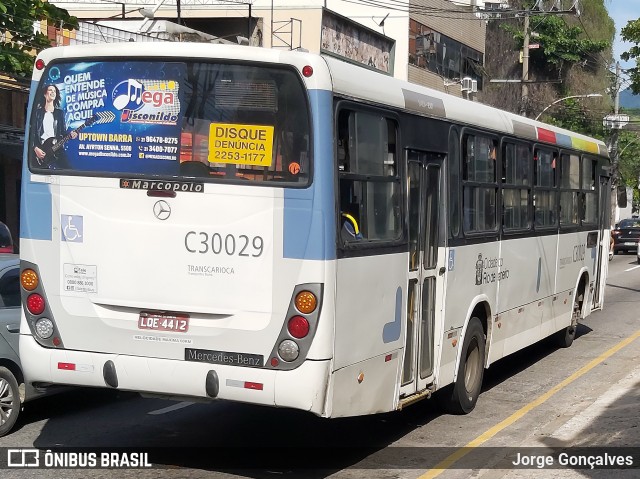 Transportes Futuro C30029 na cidade de Rio de Janeiro, Rio de Janeiro, Brasil, por Jorge Gonçalves. ID da foto: 8565665.