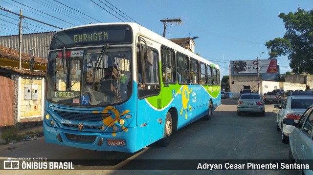 Nova Transporte 22164 na cidade de Vila Velha, Espírito Santo, Brasil, por Adryan Cesar Pimentel Santana. Número da foto: #8566982.