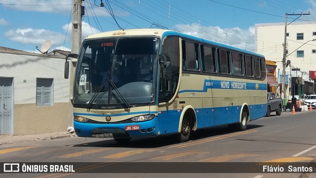 Viação Novo Horizonte 1009411 na cidade de Barra da Estiva, Bahia, Brasil, por Flávio  Santos. Número da foto: #8566988.